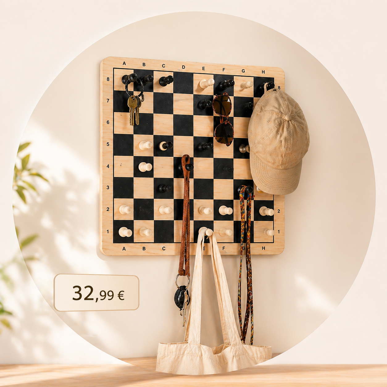 chessmade Wandboard Produktfoto